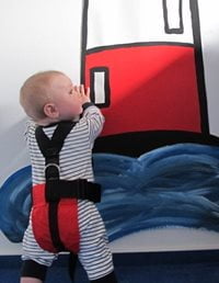 Gabriel auf der Segelyacht