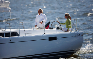 Hanse 385 Heck