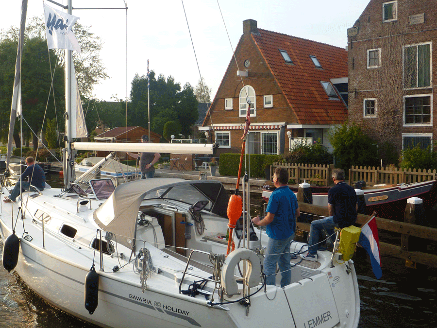 Stadtfahrt beim Skippertraining