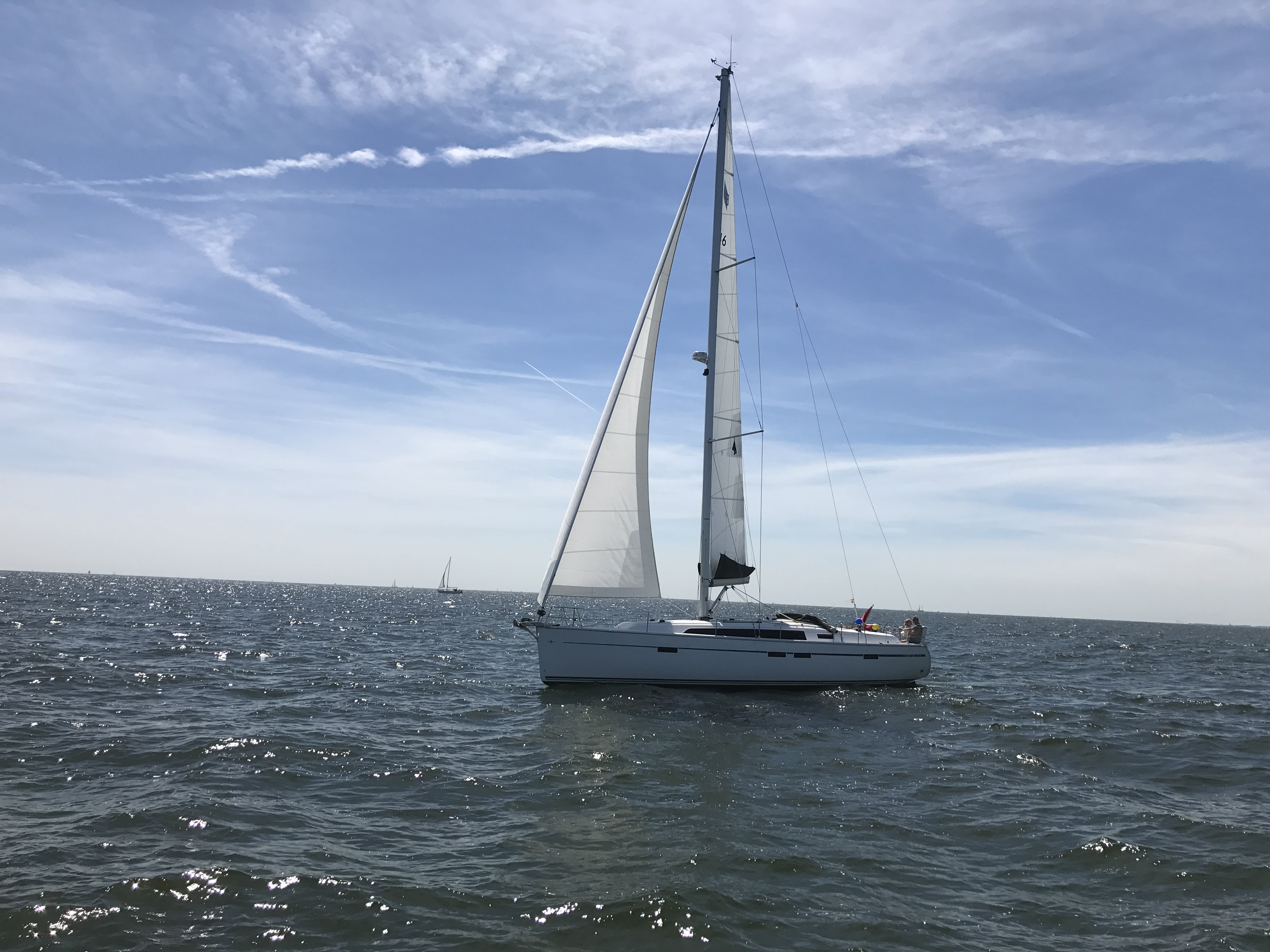 Skippertraining an Lemmer Schleuse